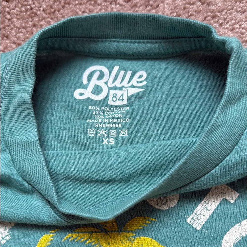 Charleston Kids' Green T-Shirt - Picture 2 of 3